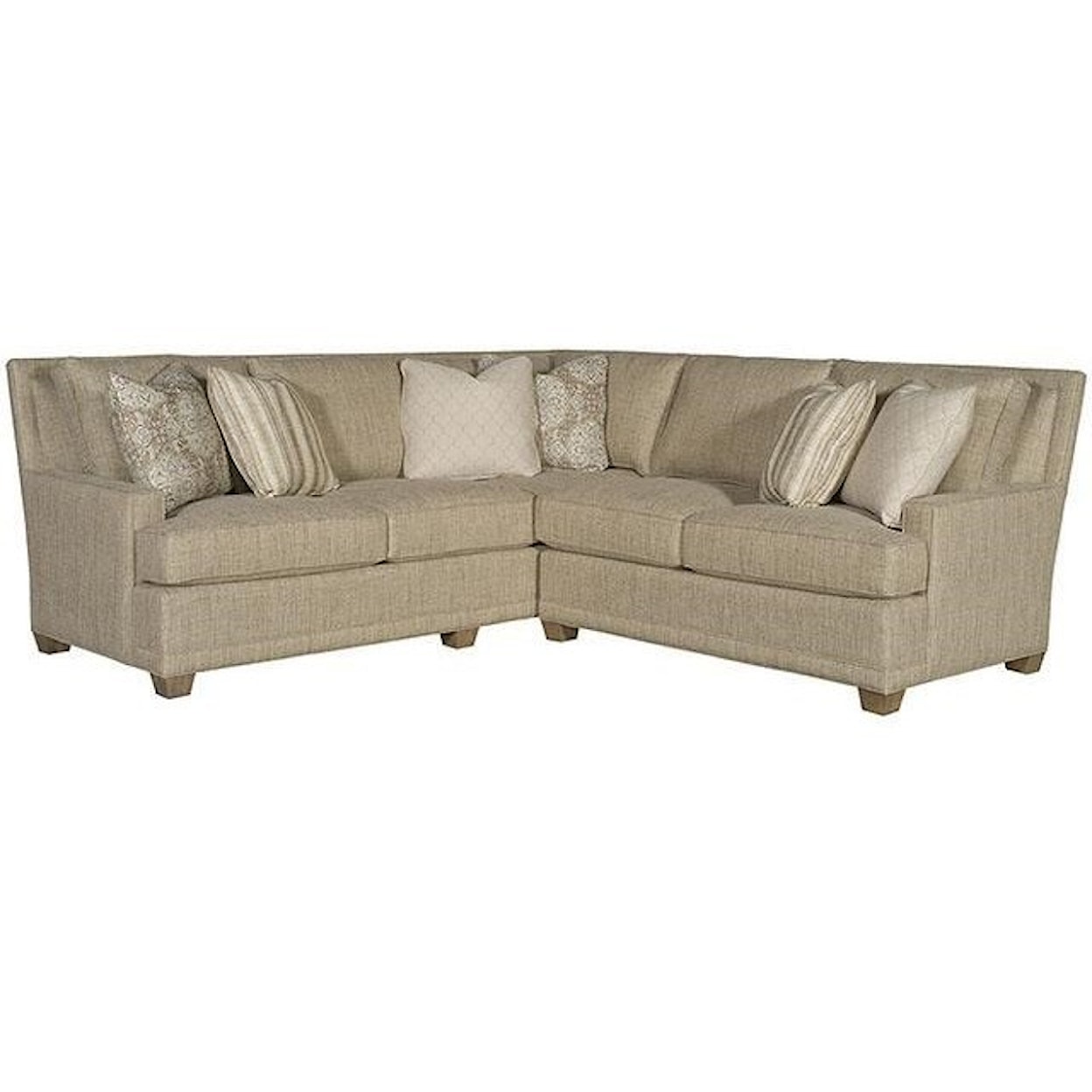 King Hickory Savannah L-Shaped Customizable Sectional