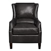 King Hickory Sherry Sherry Leather Chair