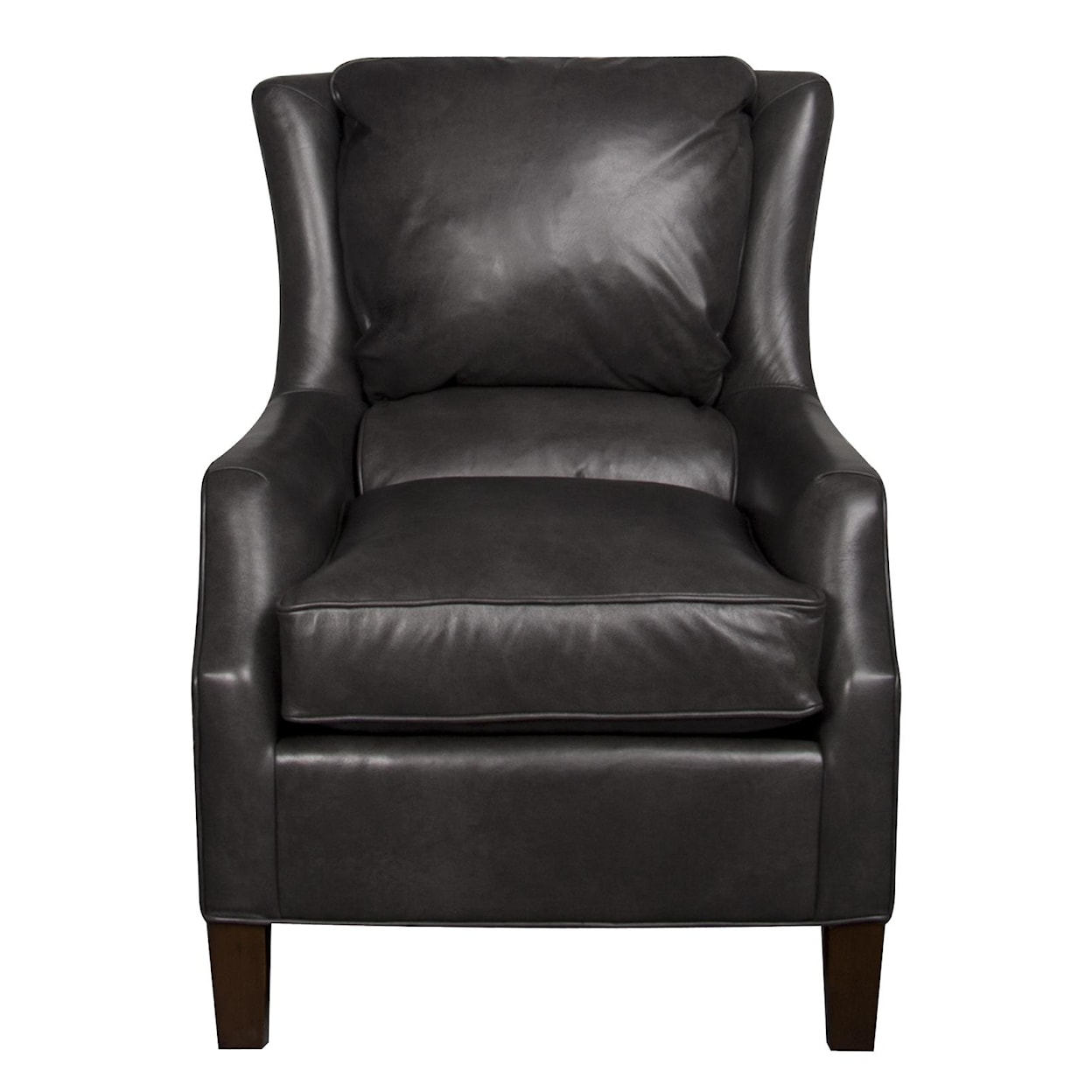 King Hickory Sherry Sherry Leather Chair