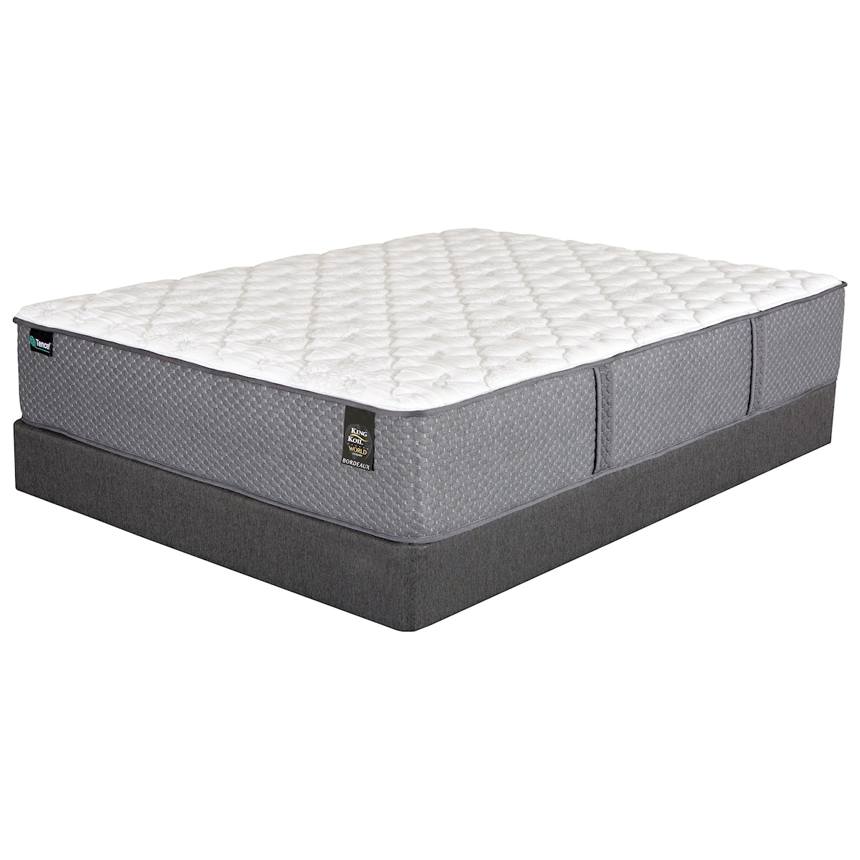 King Koil Beaumont EF Full Pocketed Coil Mattress Set