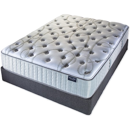 Queen 12 1/2" Cushion Firm Mattress Set