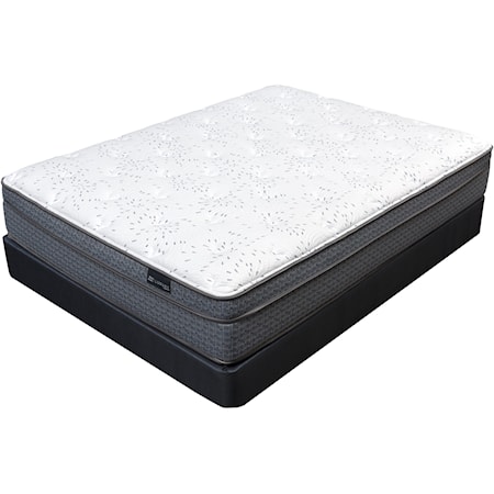 Full Euro Top Encase Coil Mattress Set