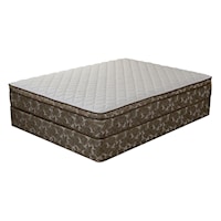 Twin Extra Long Euro Top Mattress and Foundation