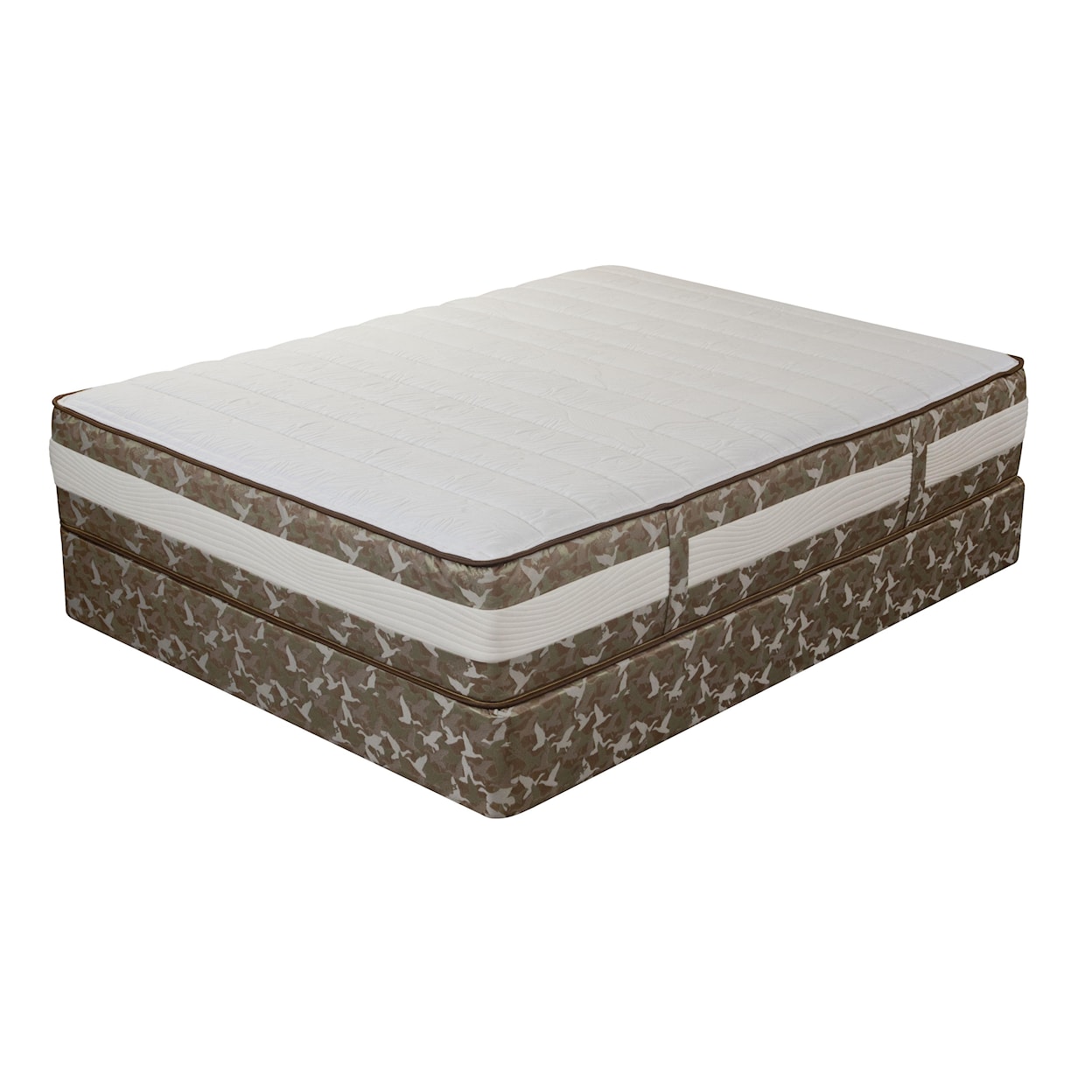 King Koil Rest Easy Plush Queen Plush Mattress Set