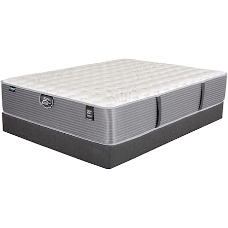 Twin XL Firm Pocketed Coil Mattress and Foundation