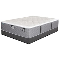 Twin Plush Pocketed Coil Mattress and Foundation