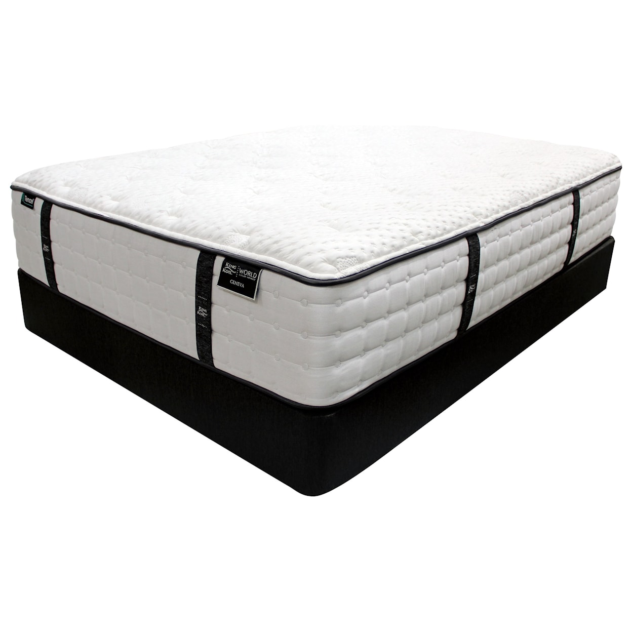 King Koil Geneva P King Pocketed Coil Mattress Set