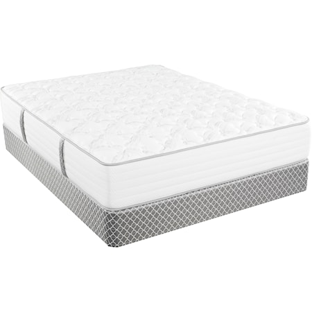 Full XL Firm Pocketed Coil Mattress Set