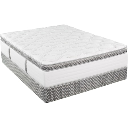 Full Pillow Top Pocketed Coil Mattress Set