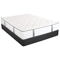 Queen Firm Pocketed Coil Mattress and Nordic Wood Foundation