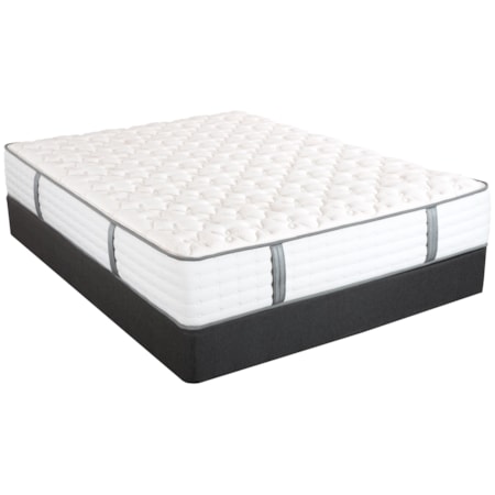 Full Firm Pocketed Coil Mattress Set