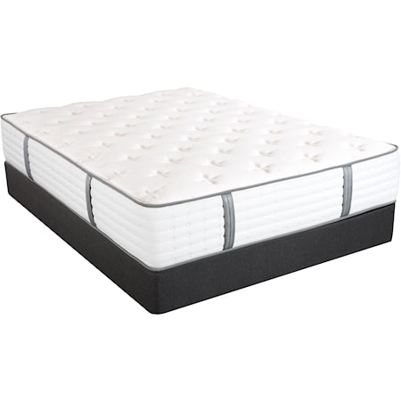 Queen Extra Firm Pocketed Coil Mattress Set