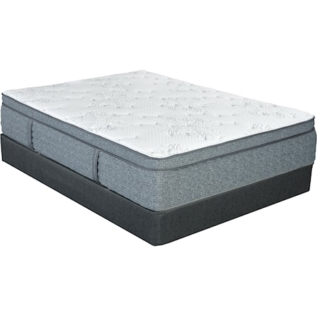 Queen 13 1/2" Firm Pillow Top Mattress Set