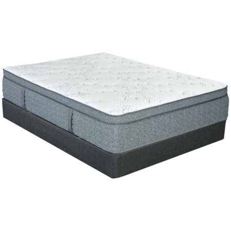Twin 13 1/2" Firm Pillow Top Mattress Set