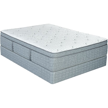 Cal King 14" CF Euro Top Mattress Set