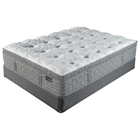 King 14" Ultra Plush Euro Top, Coil on Coil Mattress and 9" Semiflex Foundation
