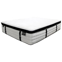 Twin Cushion Euro Top Pocketed Coil Mattress and Surge Adjustable Base with Massage