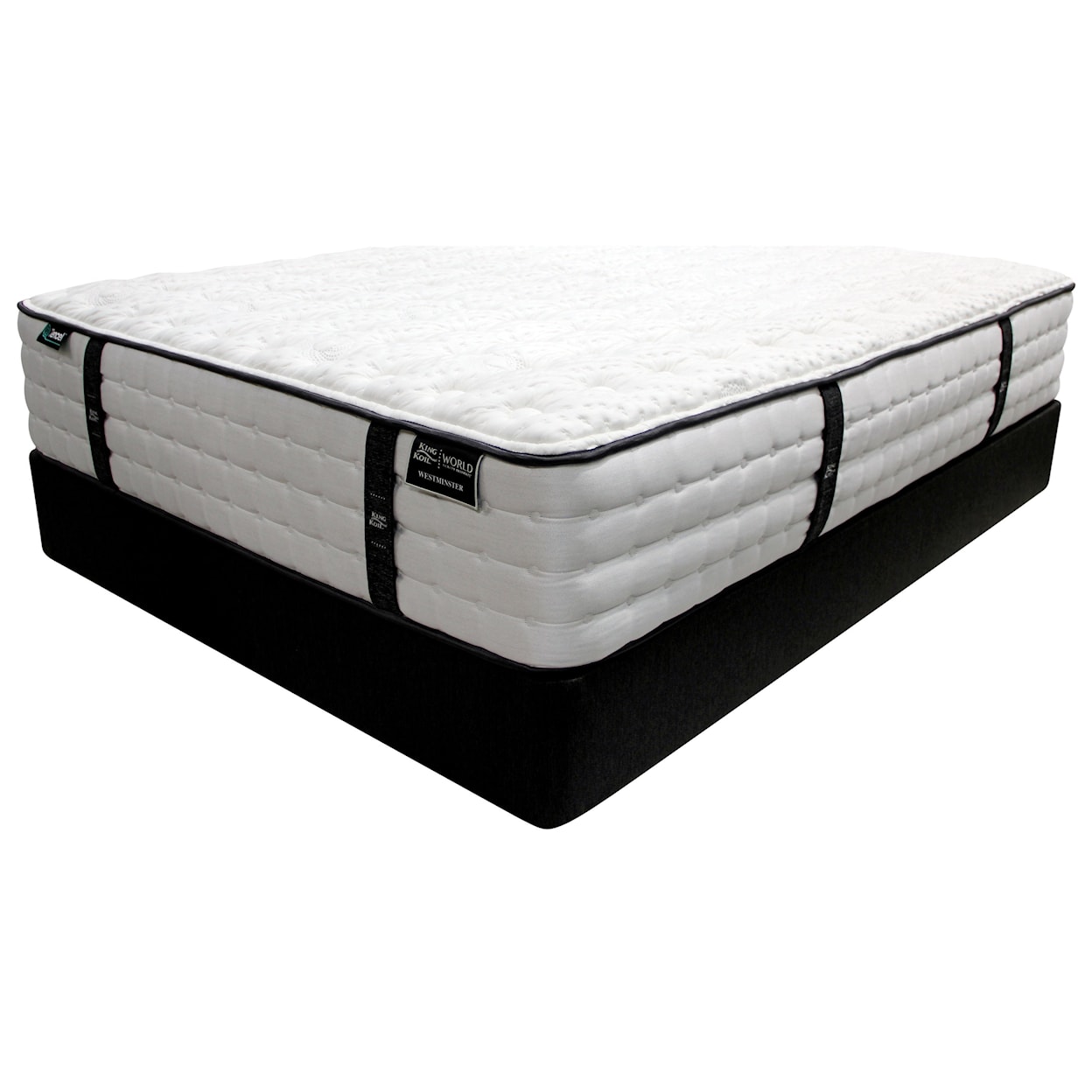 King Koil Westminster F Twin Pocketed Coil Mattress Set