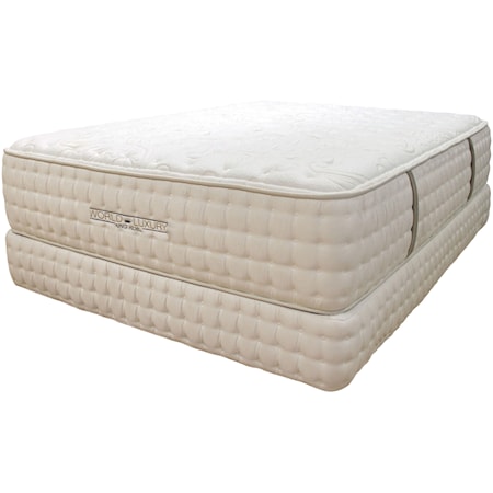 Twin Extra Long Luxury Firm Mattress and Foundation