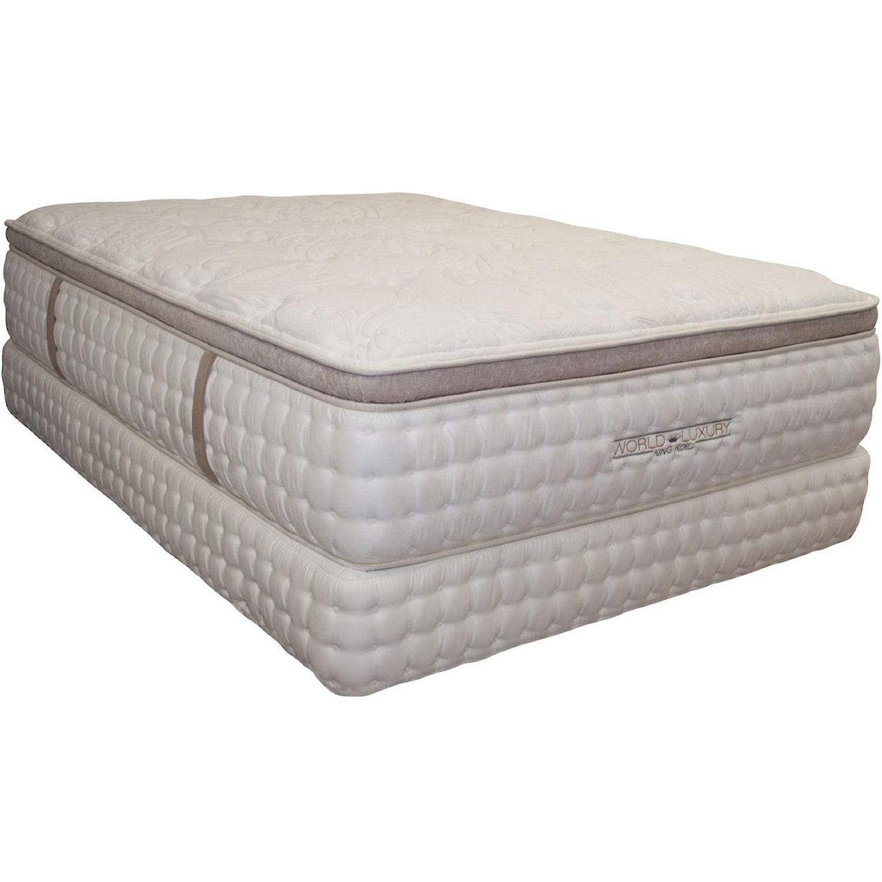 King Koil World Luxury - Devonshire Twin Pillow Top Mattress Set