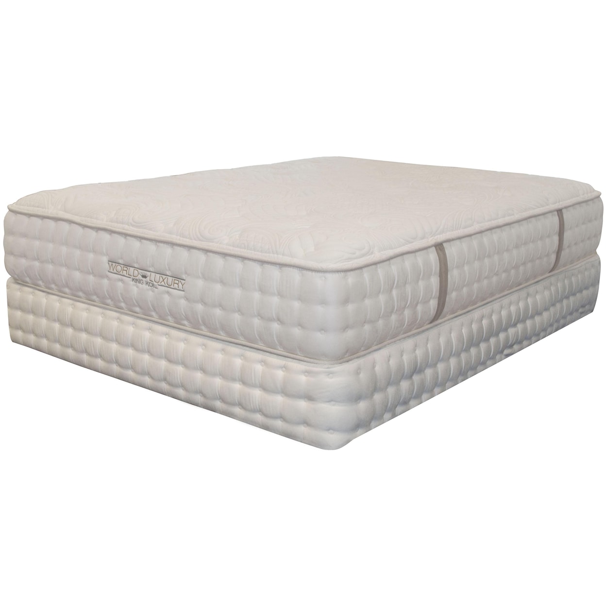 King Koil World Luxury - Lexington  King Firm Mattress Set