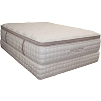 King Luxury Pillow Top Mattress and Foundation