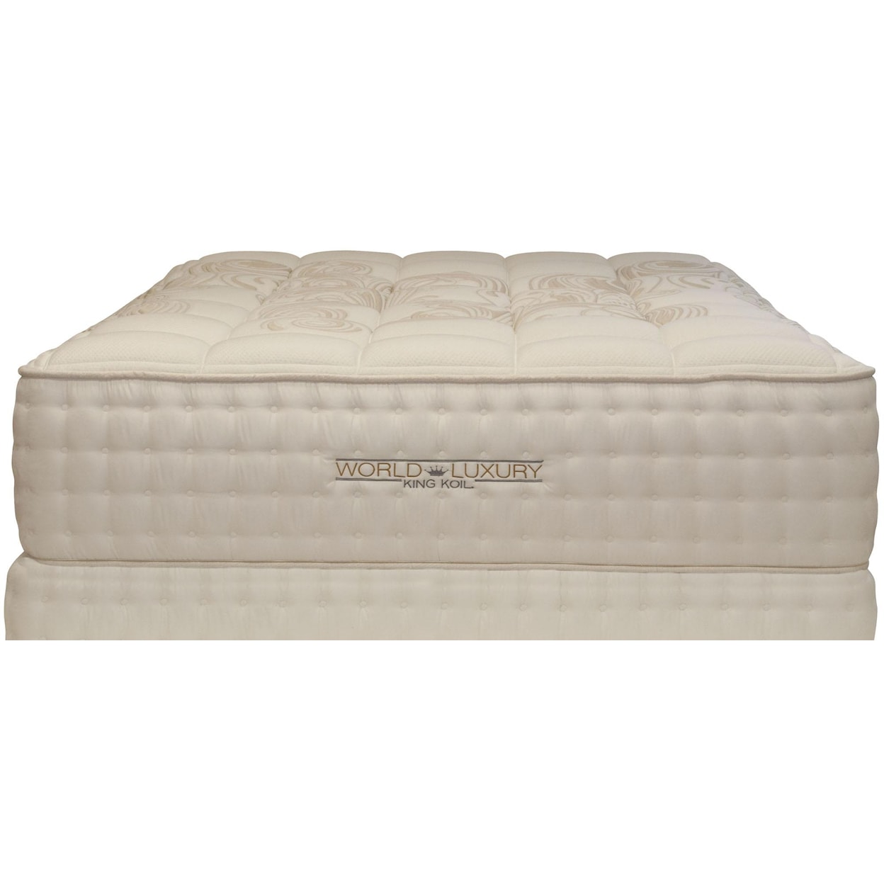 King Koil World Luxury - Windsor  Queen Luxury Plush Mattress Set