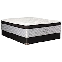 King Euro Top Coil on Coil Mattress and 5" Low Profile Box Spring