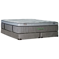 Twin Extra Long 16 1/2" Extra Firm Box Top Luxury Mattress and Semi-Flex Foundation