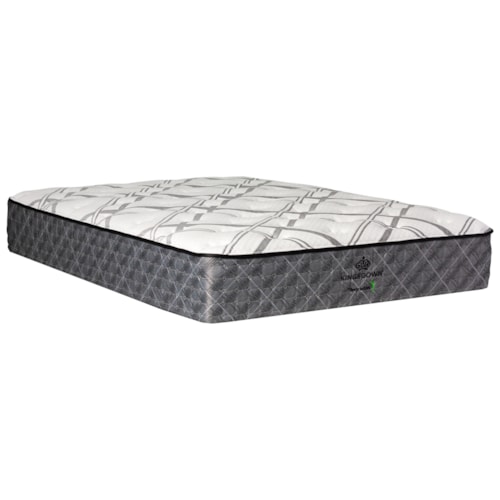 Queen Firm Coil on Coil Euro Top Mattress