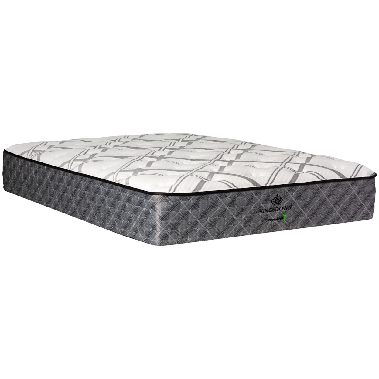 Kingsdown 6000 Series Euro Top Gold Green King Plush Coil on Coil Euro Top Mattress