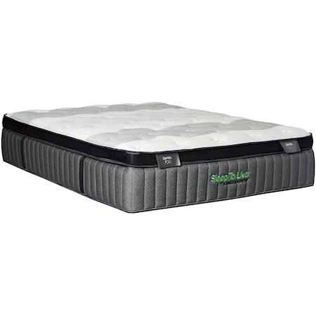 King 15.5" Plush Pillow Top Mattress