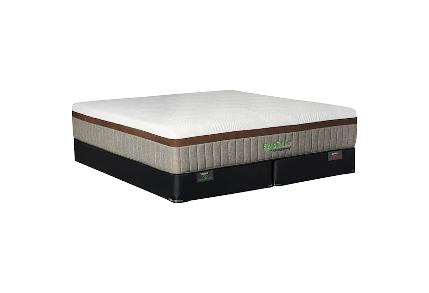 700 Series 5810 Gold Queen Extra Plush Memory Foam LP Set by Kingsdown at Weinberger's Furniture