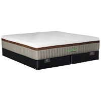 King 15" Extra Plush Memory Foam Mattress and 5" Low Profile Wood Foundation