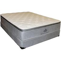 Twin Extra Long Pillow Top Mattress and Foundation