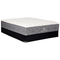 Queen 12 1/2" Firm Latex Mattress and 5" Low Profile Foundation