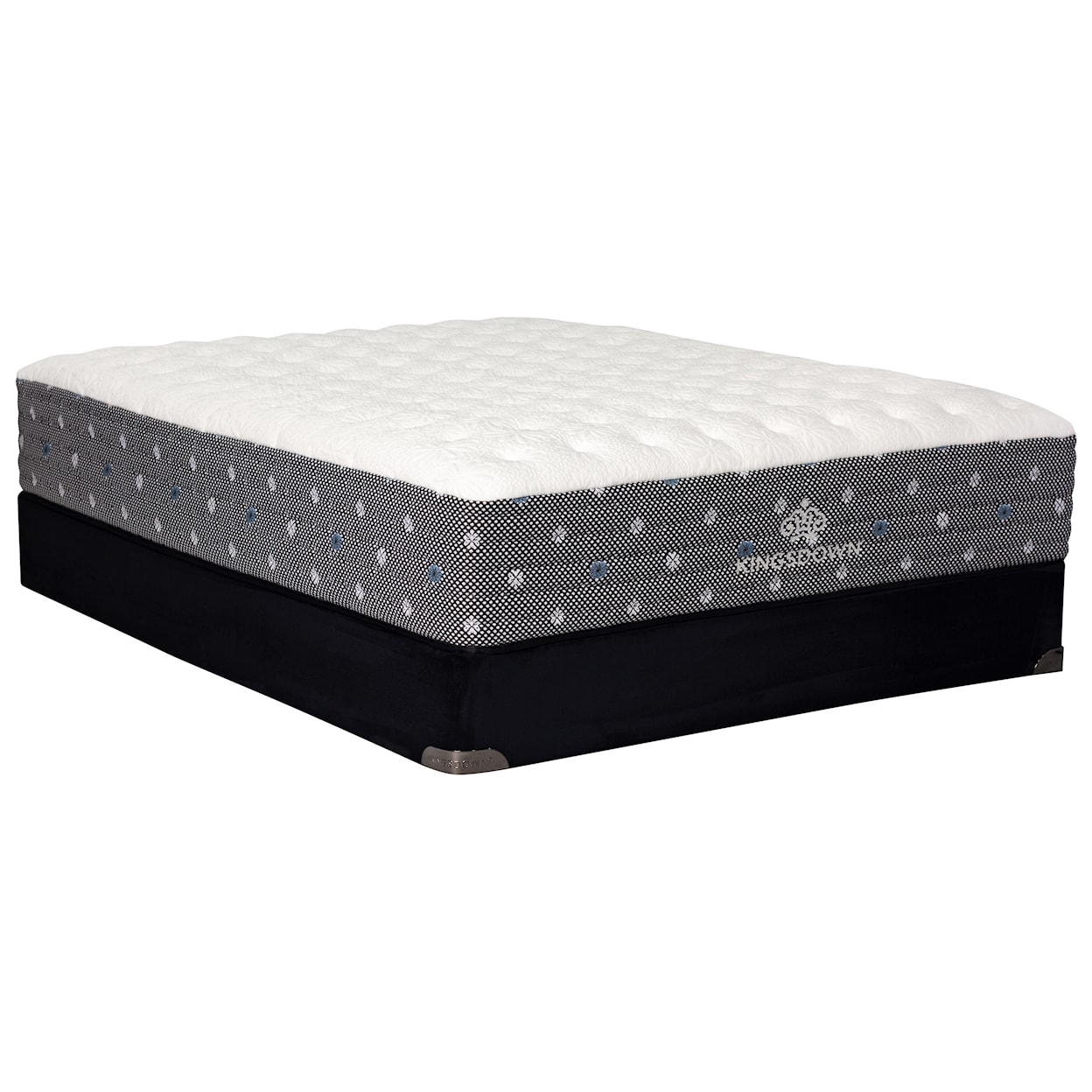 Kingsdown Benefique Plush Queen 12 1/2" Plush Latex Mattress Set