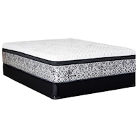 Queen Hybrid Euro Top Mattress and 9" Foundation