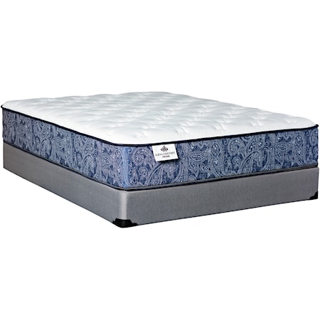 Twin Extra Long 12 1/2" Pocketed Coil Tight Top Mattress and 9" Prime Foundation