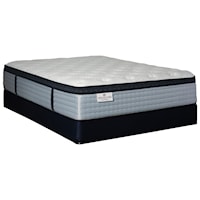 Queen Euro Top Pocketed Coil Mattress and 9" Foundation