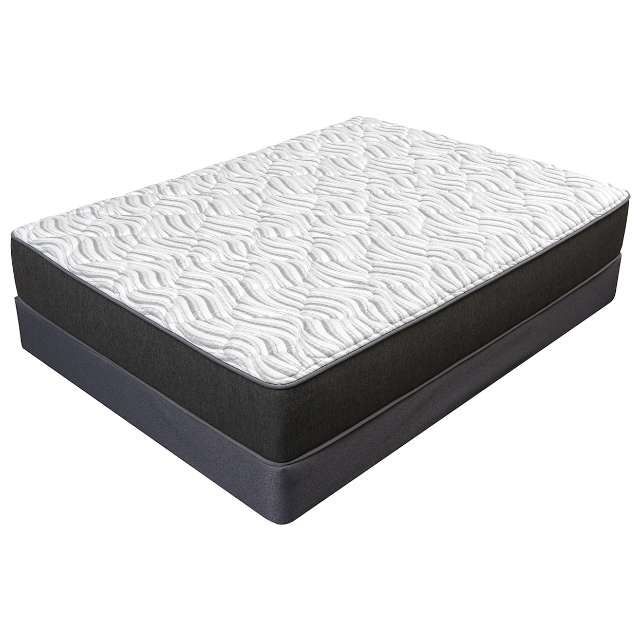 King Koil iMattress Lexie King 12" High Performance Foam Mattress Set