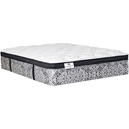 Twin 18" Euro Top Pocketed Coil Mattress