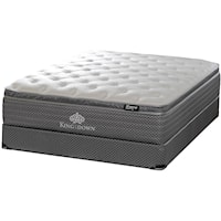 Queen Pillow Top Mattress and Foundation