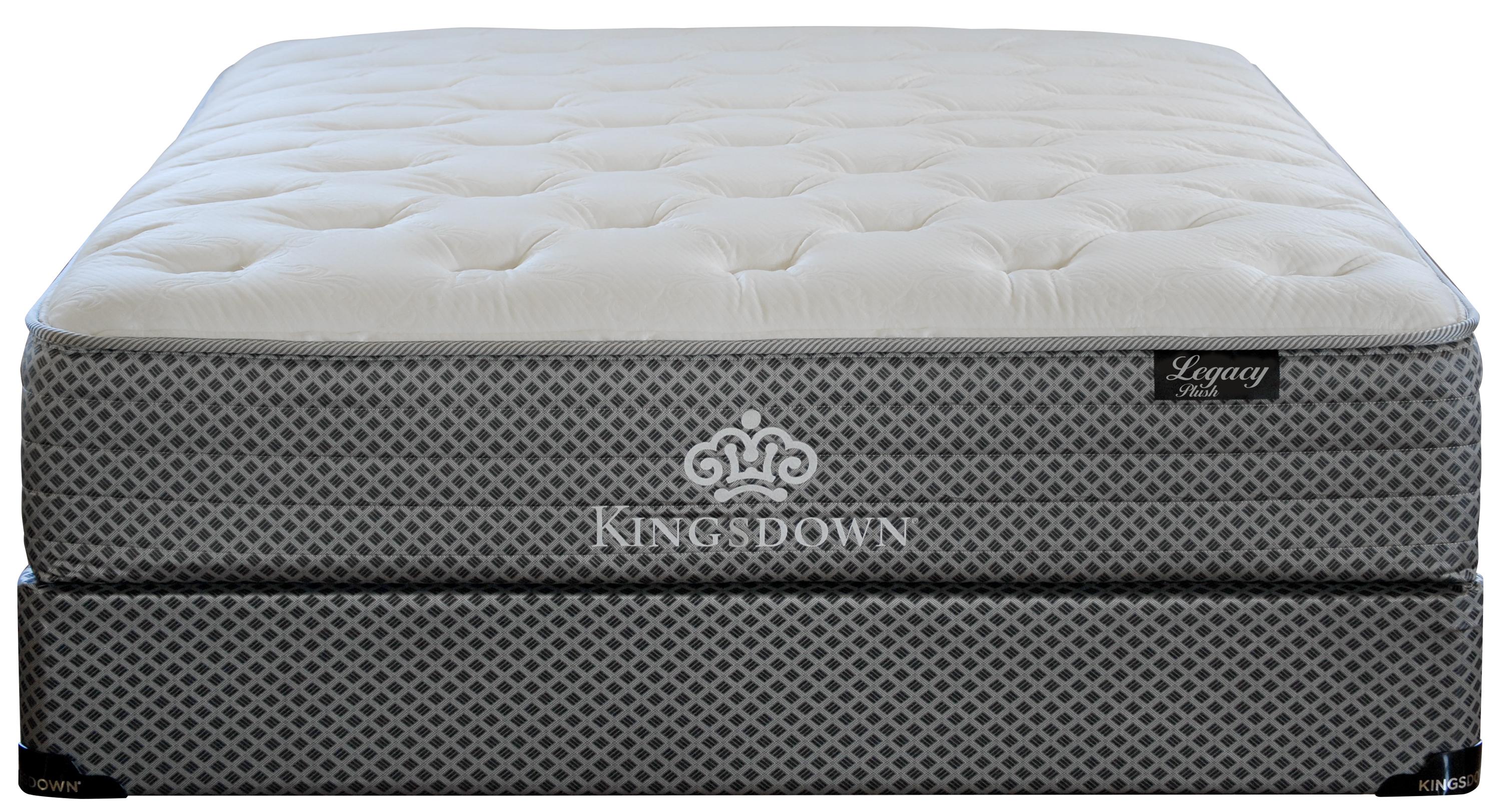 Kingsdown Legacy Queen Plush Mattress Set
