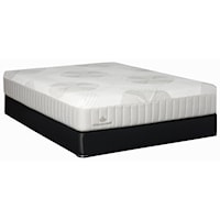 Twin Extra Long 12" Gel Memory Foam Mattress and 5" Low Profile Wood Foundation