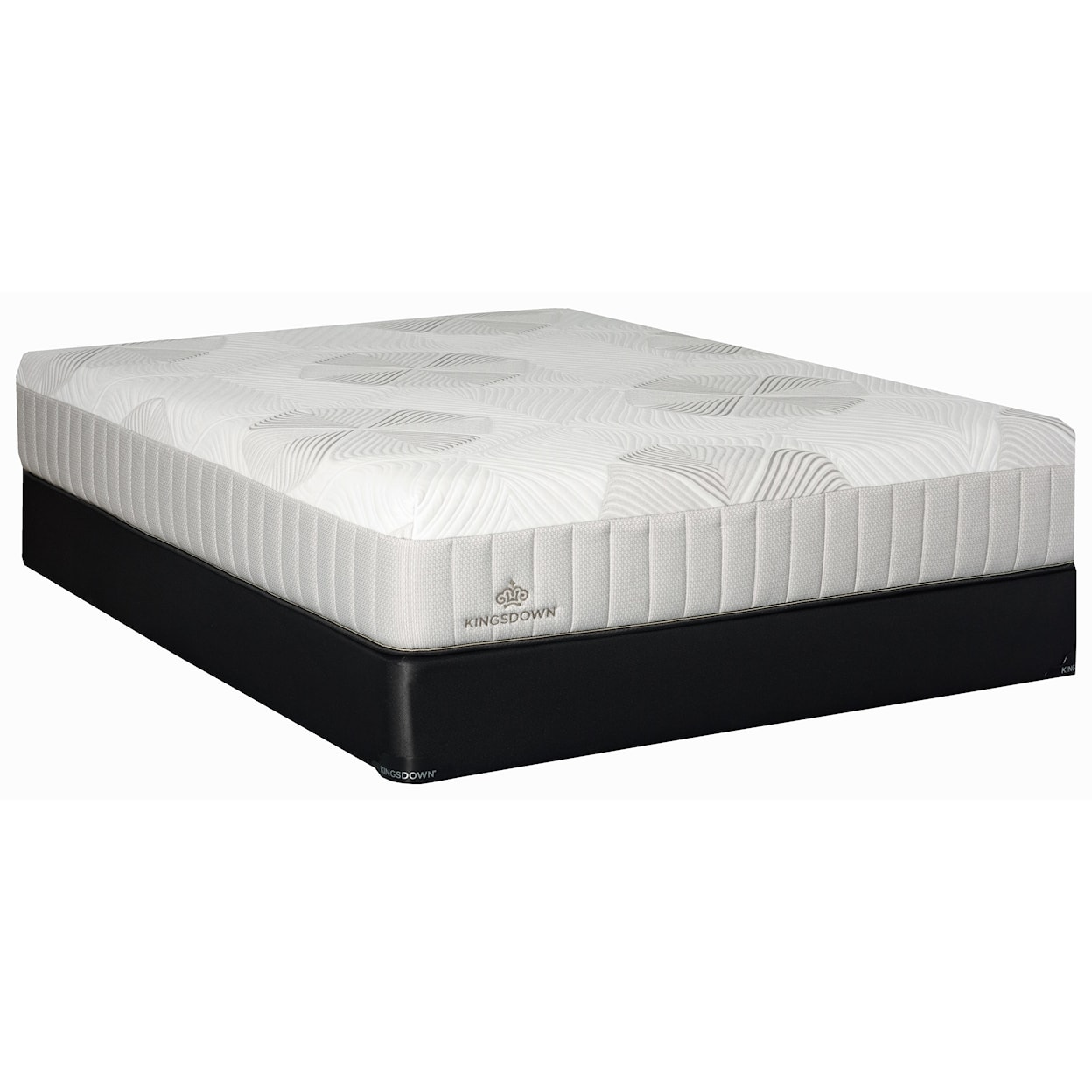 Kingsdown Miro Whisper Trace Full 12" Gel Memory Foam Mattress Set