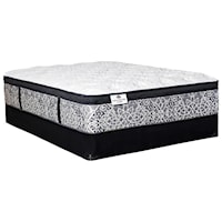 Twin Extra Long Euro Top Mattress and 5" Low Profile Foundation