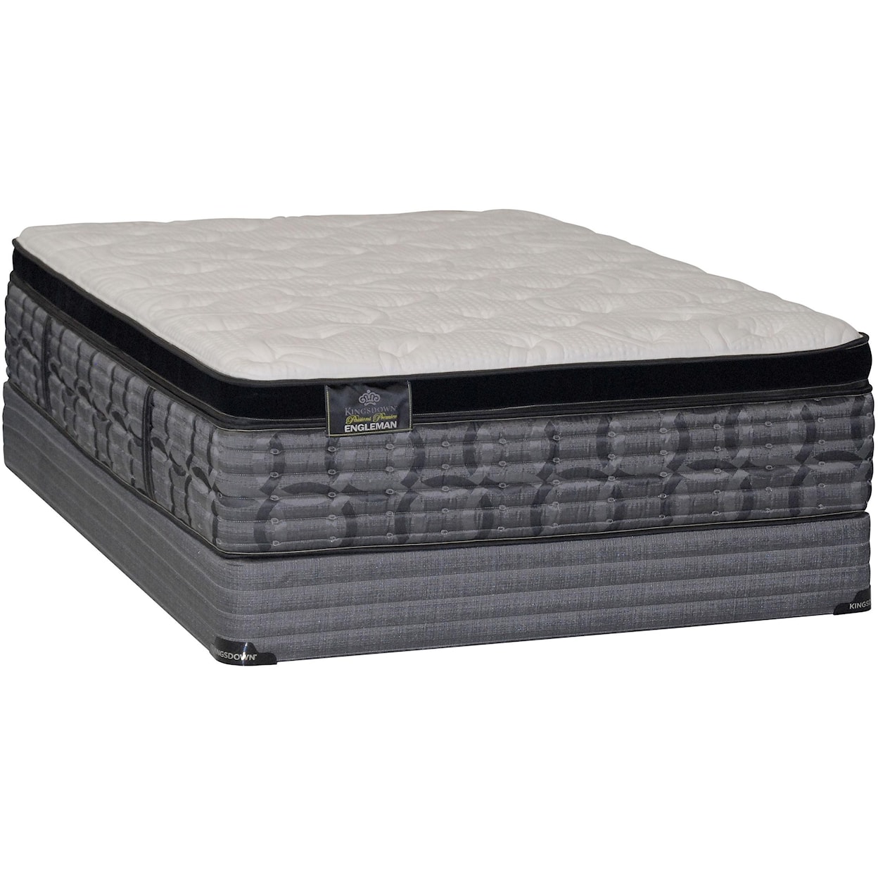 Kingsdown Engleman Cloud Cal King Pillow Top Mattress Set