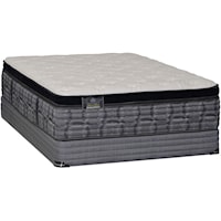 California King Pillow Top Mattress and Foundation