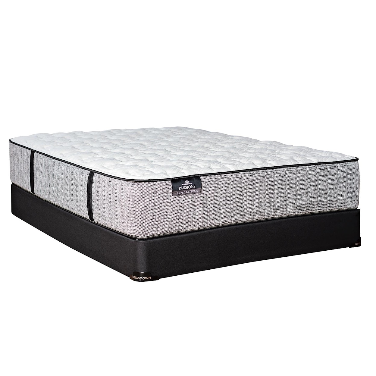 Kingsdown Passions Expectations King 13 1/4" Firm Mattress Set